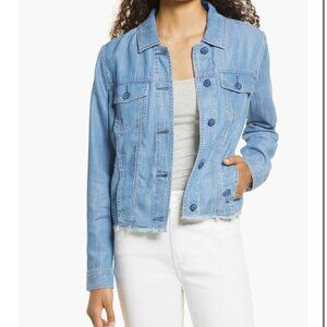 Tommy Bahama Chambray O-Lei Denim Jacket (M)